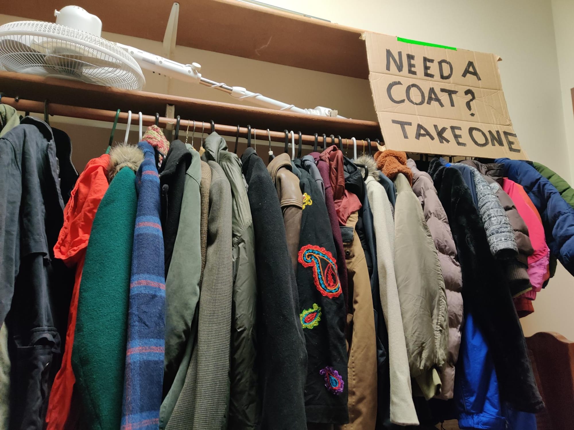 Winter Coats Exchange - Take One/Leave One